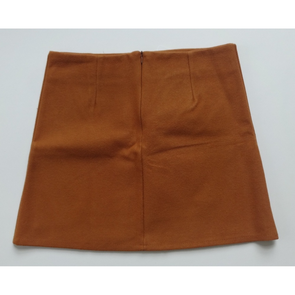 Disneys Bambi Deer Embroidered Brown Small Skirt - Picture 3 of 4